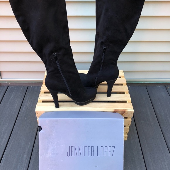 JLo Malina Black Boots - Picture 2 of 8